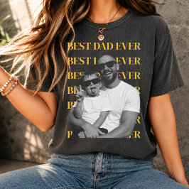 Personlig Fars dagsskräddarsydd present till pappa T Shirt