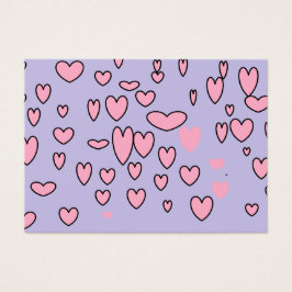 Personlig Far's Day Profile Card Visitkort