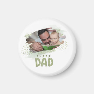 Personlig Farsdags Foto Magnet