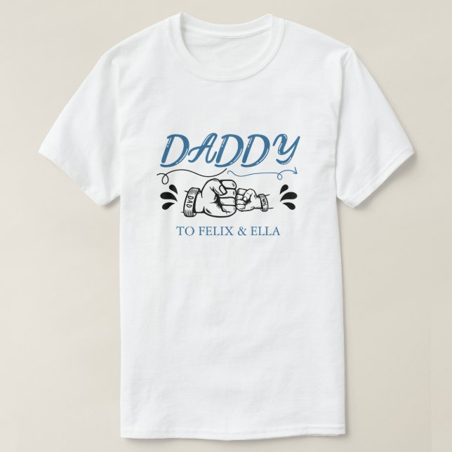 Personlig Farsdags T-Shirt (Design framsida)