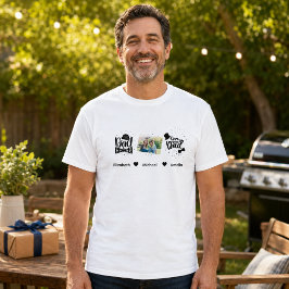 Personlig Farsdags T-Shirt