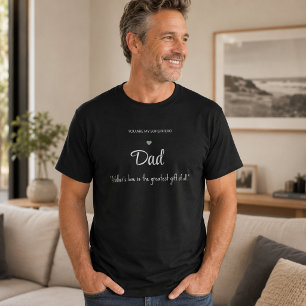 Personlig Farsdags T-Shirt – Anpassad Present