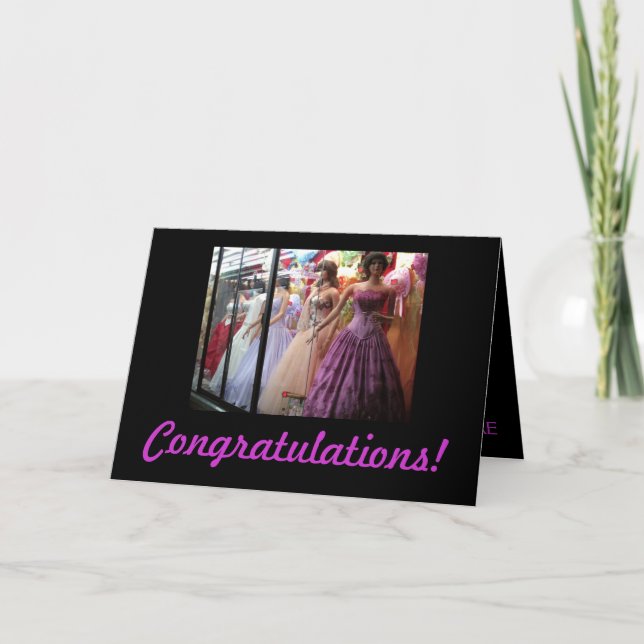 Personlig fästningskort kort (Framsida)