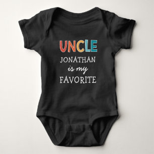 Personlig Favorite farbror Cute I Kärlek Min farbr T Shirt