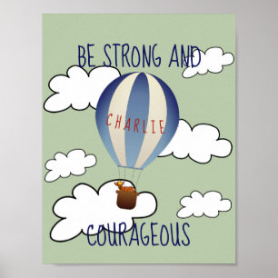 Personlig Fawn in Balloon Quote Poster