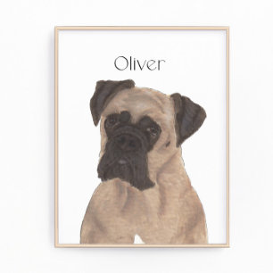 Personlig Fawn Mask Boxer Fototryck