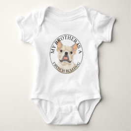 Personlig Fawn Tan Cream Fransk Bulldog T Shirt