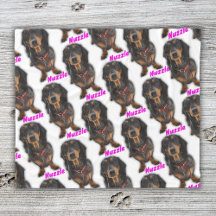 Personlig Female Pet Namn i Rosa | HUND