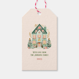 Personlig Festive Gift-Märkre Presentetikett