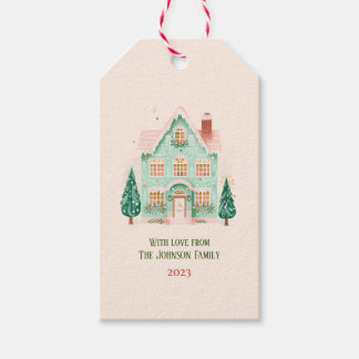 Personlig Festive Gift-Märkre Presentetikett