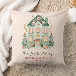 Personlig Festive House Dekorativ kudde