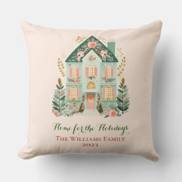 Personlig Festive House Dekorativ kudde