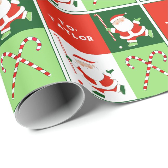 Personlig Field Hockey Julklappspresent Presentpapper (Rullad Hörn)