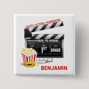 Personlig Film tema 1:a Klass Knapp