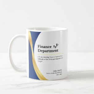Personlig Finance Department Kaffemugg