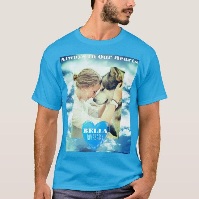 Personlig firande, minnesmärke över livet t shirt (Framsida)