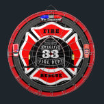 Personlig Fire Department Helmet City Side Darttavla<br><div class="desc">Den perfekt brandkåren inspirerade till ritbord för brandkämparen eller brandsläckningen fläkt i familjen. Helt anpassade! Njut! *Tack för tjänsten om du har tjänstgjort i någon egenskap!</div>