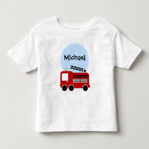 Personlig Fire Lastbil Boy T Shirt