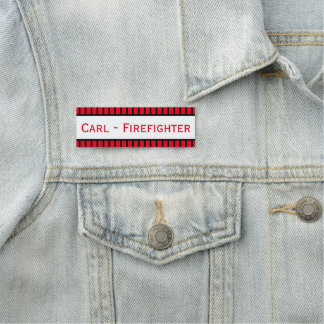 Personlig Firefighter Namnbricka