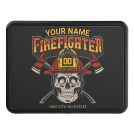 Personlig Fireman Skull Helmet Ax Firefighter Dragkroksskydd