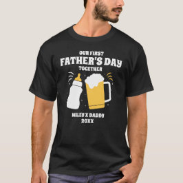 Personlig First Fars dag tillsammans Lusnyj T Shirt