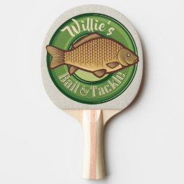 Personlig Fish and Tackle Shop Fishing Angler Pingisracket
