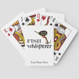 Personlig Fish Whisperer Spel Kort