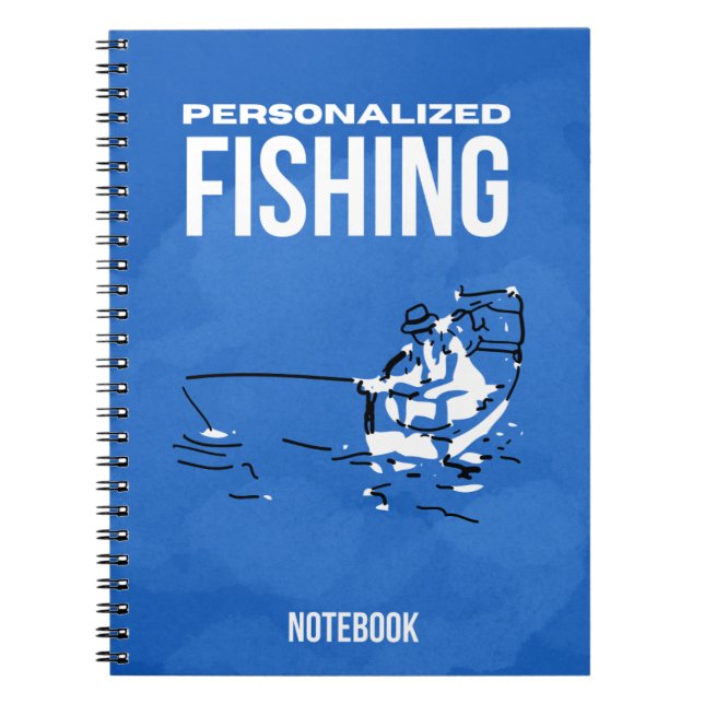 Personlig Fiske - bärbar dator Anteckningsbok (Framsidan)