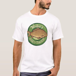 Personlig fiske och redskapsaffär Fiskande Anglare T Shirt