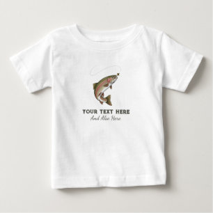 Personlig fiskeälskare – Forellfiskedesign T Shirt
