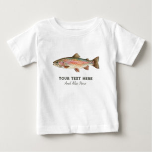 Personlig fiskeälskare – Öringfiskedesign T Shirt
