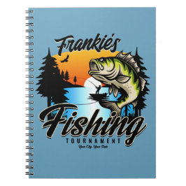 Personlig Fisketurament Fiske Angler Trout Anteckningsbok