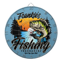 Personlig Fisketurament Fiske Angler Trout Darttavla