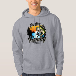 Personlig Fisketurament Fiske Angler Trout Hoodie