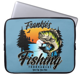 Personlig Fisketurament Fiske Angler Trout Laptop Fodral
