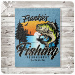 Personlig Fisketurament Fiske Angler Trout Pussel<br><div class="desc">Personlig Fishing Tournament Trout Fish Angler med vackra Wilderness Sjö,  Träd och Sunset Design - Anpassa med ditt namn och din Anpassningsbar Text!</div>