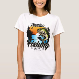 Personlig Fisketurament Fiske Angler Trout T Shirt