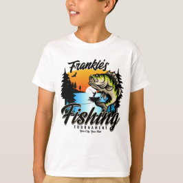 Personlig Fisketurament Fiske Angler Trout T Shirt
