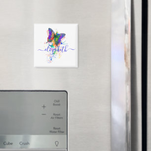 Personlig fjärilsfläck  magnet