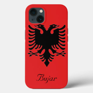 Personlig Flagga av Albaniens Dubbla-Headed Eagle