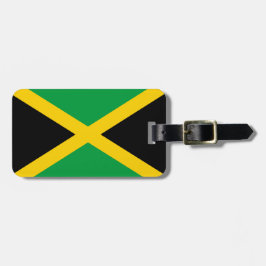 Personlig Flagga av Jamaica Luggage-etikett Bagagebricka