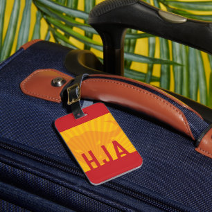 Personlig Flagga Spanien Inspired Bagagebricka