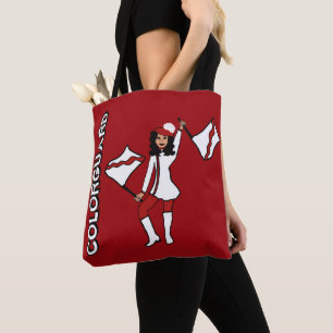 Personlig Flagga Tote Berry #2 Tygkasse