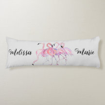 Personlig Flamingo Body Pillow