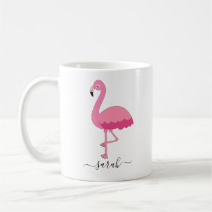 Personlig Flamingo Mugg Flamingo Kaffemugg
