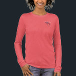 Personlig Flamingo Vin Drankare Nyhet Party T Shirt<br><div class="desc">Söt personlig flamingo skämtkläder som är perfekta för sommar- och höstparty eller vardaglig swag. Lägg till ditt namn eller meddelande genom att klicka på "Personlig" knappen ovan.</div>