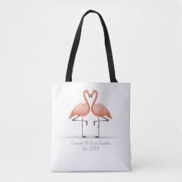Personlig Flamingo X Års Jubileum Tygkasse