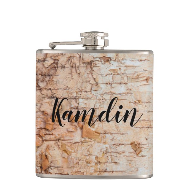 Personlig Flask land lada snöre trim Edg Fickplunta (Framsidan)