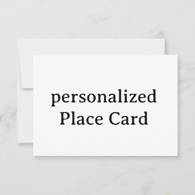 personlig Flat Card 3,5" x 5" (Framsida)