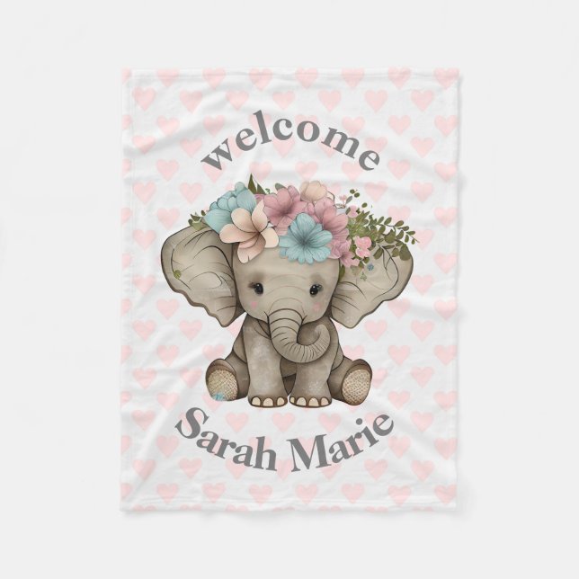 Personlig Fleece Blanket (Framsidan)